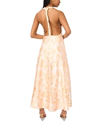 Parker Women's The Nia Printed Halter Maxi Dress