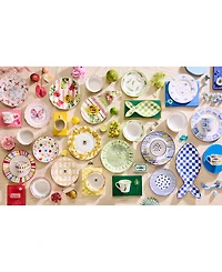 MacKenzie-Childs Go Fish Dinner Plate
