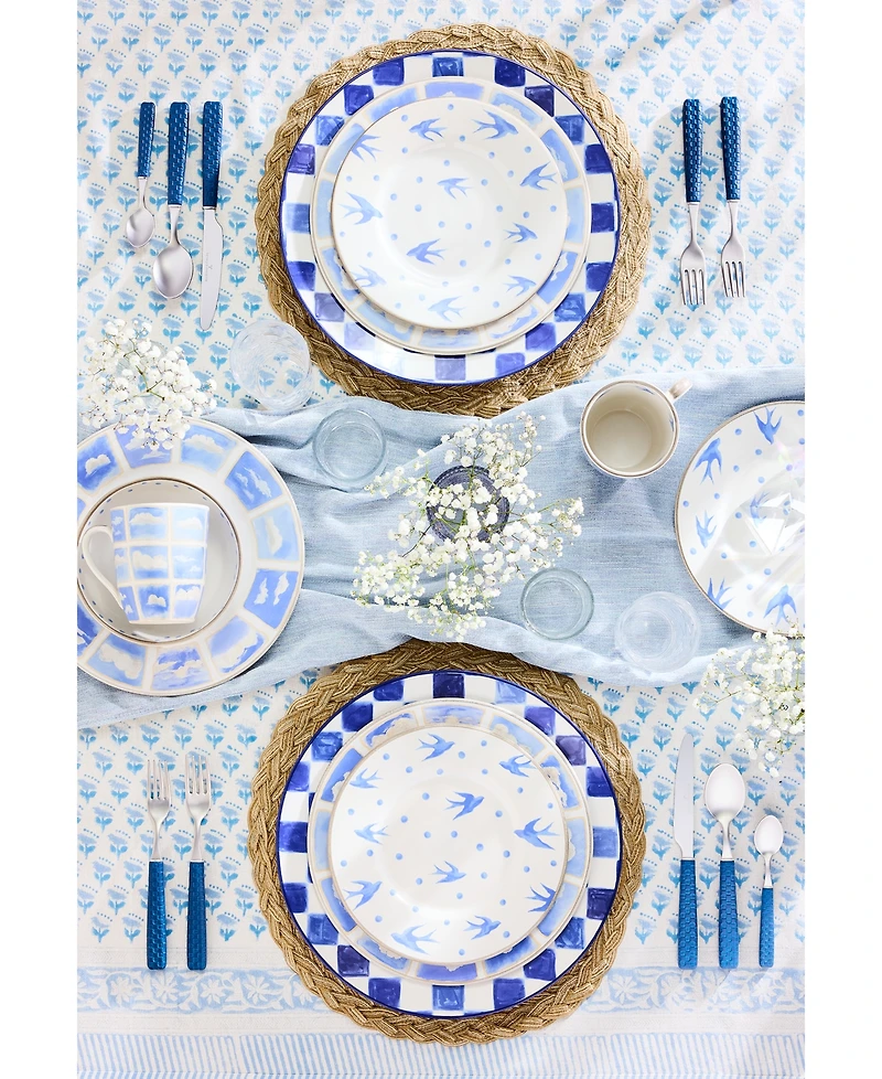Mackenzie-Childs Cloud Watching Salad Plate