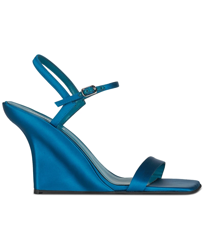 Jeffrey Campbell Kassandra Sculpted Two-Piece Wedge Sandals