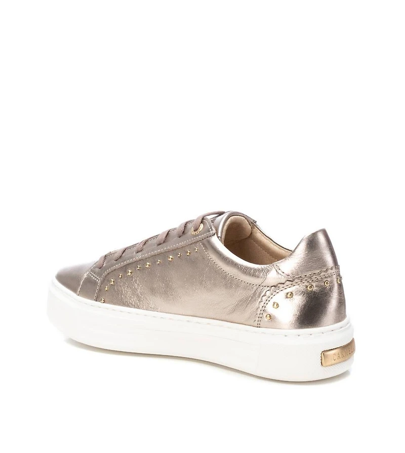 Carmela Collection Women's Leather Casual Sneakers By Xti