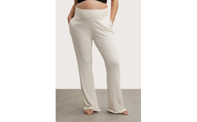 Nom Maternity Maternity Super Soft Rib Pant