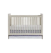 Westwood Design Beck Modern Wood Cottage Crib in Willow Gray Finish