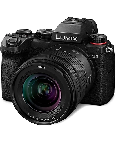Panasonic Lumix Dc-S5 Mirrorless Camera with Lumix S 20-60mm f/3.5-5.6 L-Mount Lens