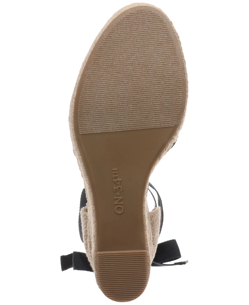 On 34th Melindaa Espadrille Wedge Sandals