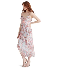 Steve Madden Women's Aida Asymmetric-Ruffled Dress