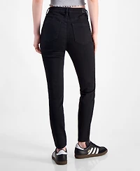 Dollhouse Juniors' High-Rise Curvy Skinny Jeans With Back Yoke Seam Detail
