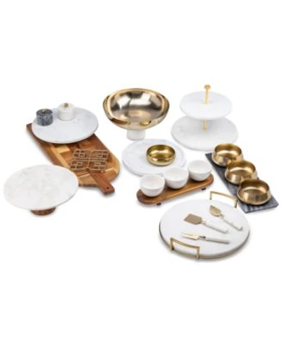 Thirstystone Uptown Marble Serveware Collection