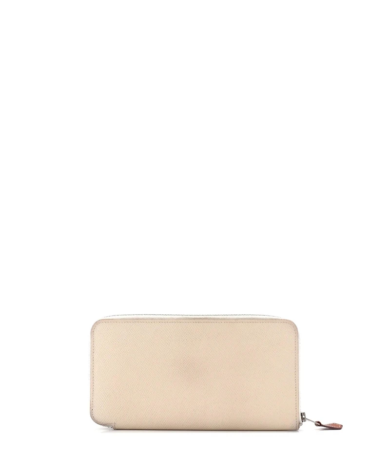 Pre-Owned Hermes Long Azap Zip Around Wallet Epsom