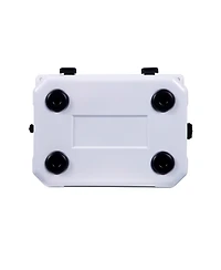 Camp-zero 20 | 21 Qt. Premium Cooler with 4 Molded-In Cup Holders and Folding Aluminum Comfort Grip Handle