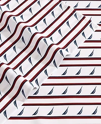 Nautica Printed Washed Microfiber 4-Pc. Sheet Set