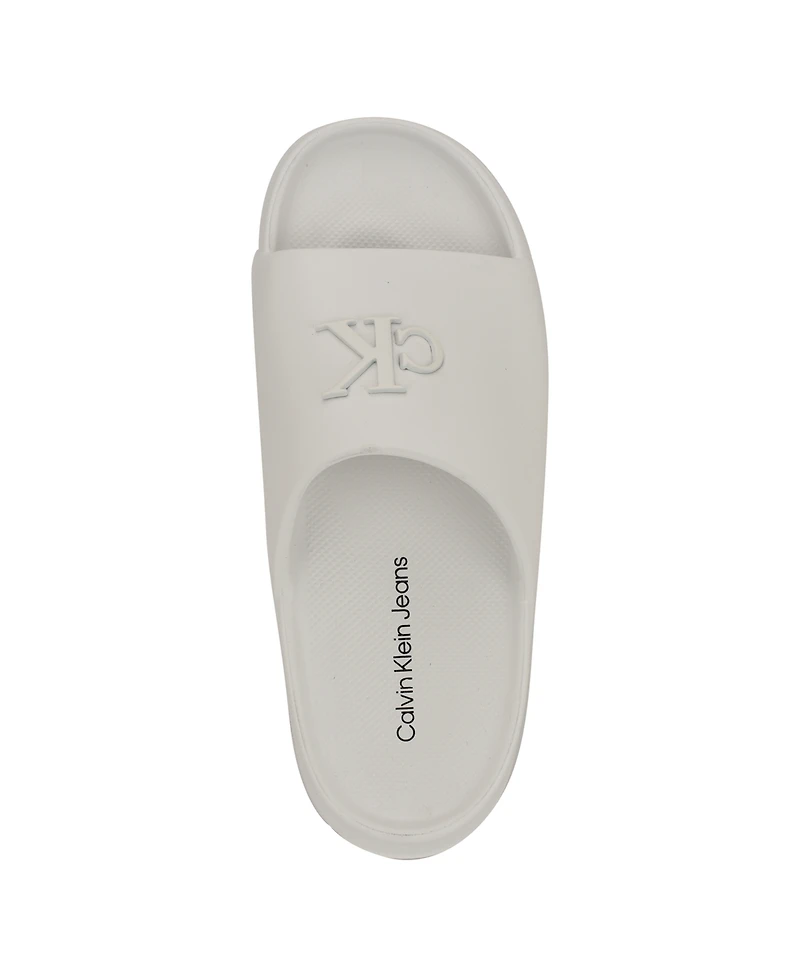 Calvin Klein Women's Nanzey Logo Pool Slide Sandals