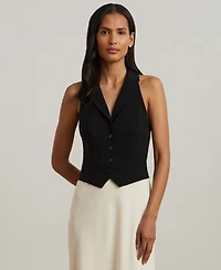 Lauren Ralph Lauren Women's Two-Tone Crepe Sleeveless Gown
