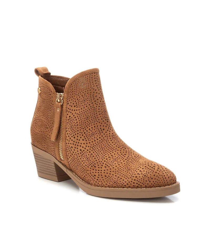 Women's Suede Ankle Booties By Xti