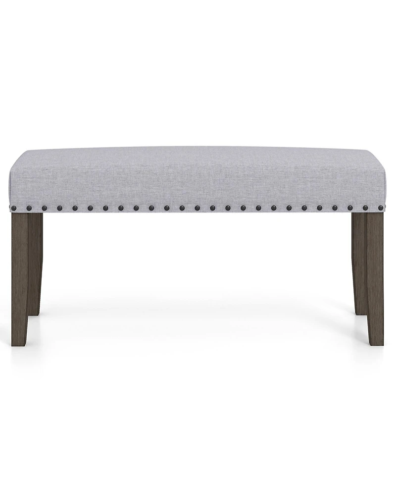 Upholstered Entryway Bench End of Bed Bench