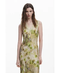 Desigual Women's Collina Strada satin floral dress