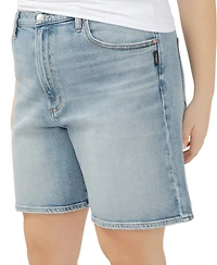 Silver Jeans Co. Plus High Rise Vintage Long Shorts
