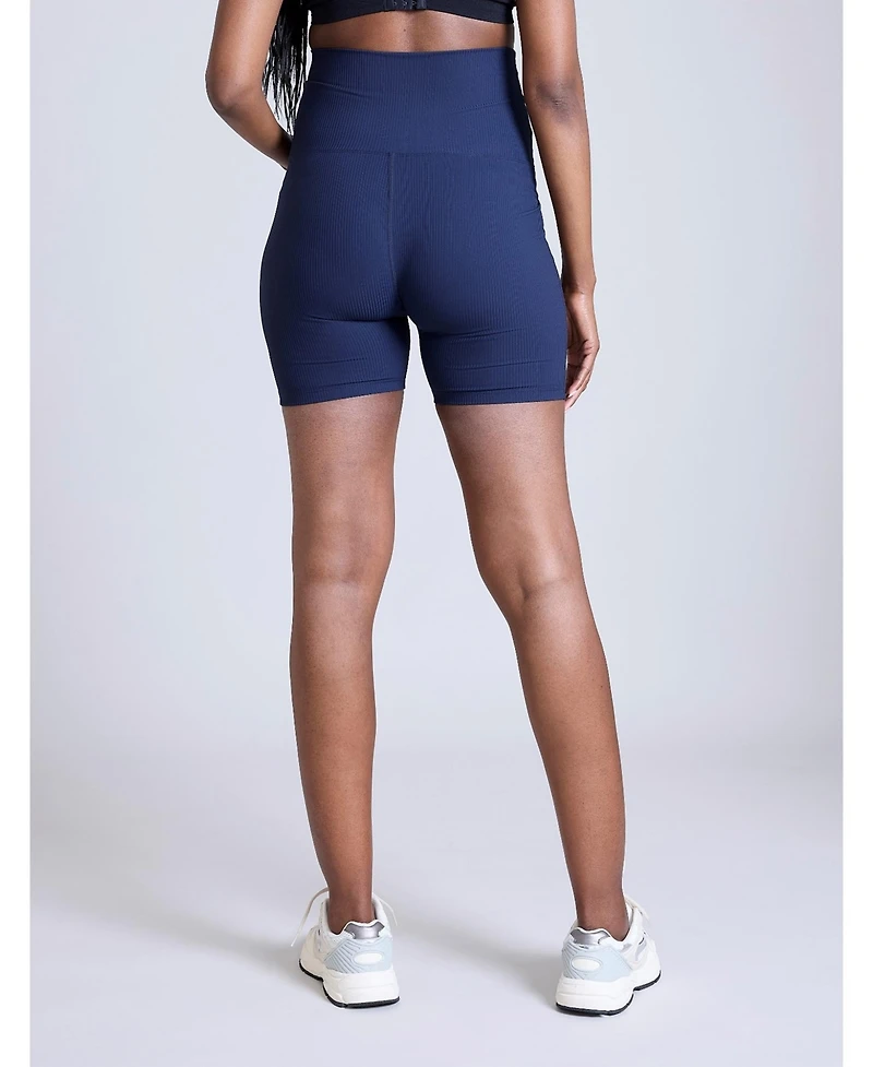 Motherhood Maternity 6 1/2" Ribbed Biker Short
