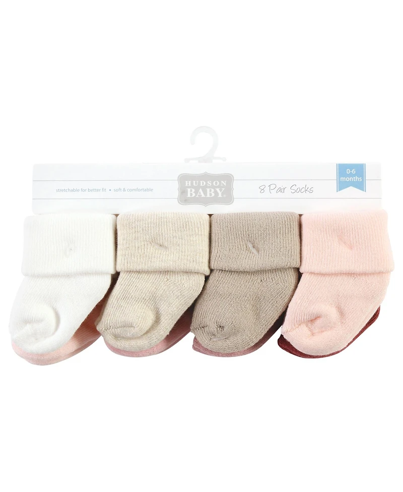 Hudson Baby Baby Boys Hudson Cotton Rich Newborn and Terry Socks