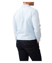 Rodd Gunn Men's Check Oxford Long Sleeve Slim Fit Shirt