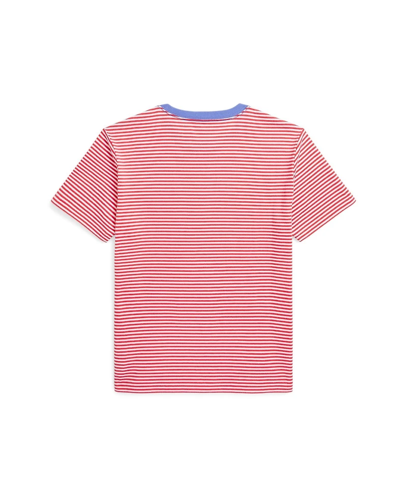 Polo Ralph Lauren Big Boys Striped Jersey Pocket T-Shirt