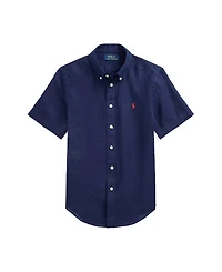 Polo Ralph Lauren Big Boys Short-Sleeve Linen Shirt