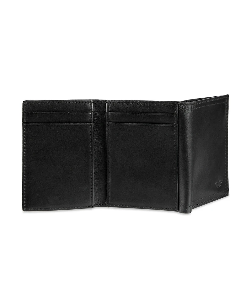 Dockers Men's Rfid Leather Z-Fold Trifold Wallet