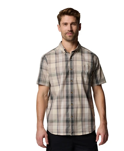 Columbia Men's Rapid Rivers Short Sleeve Plaid Shirt