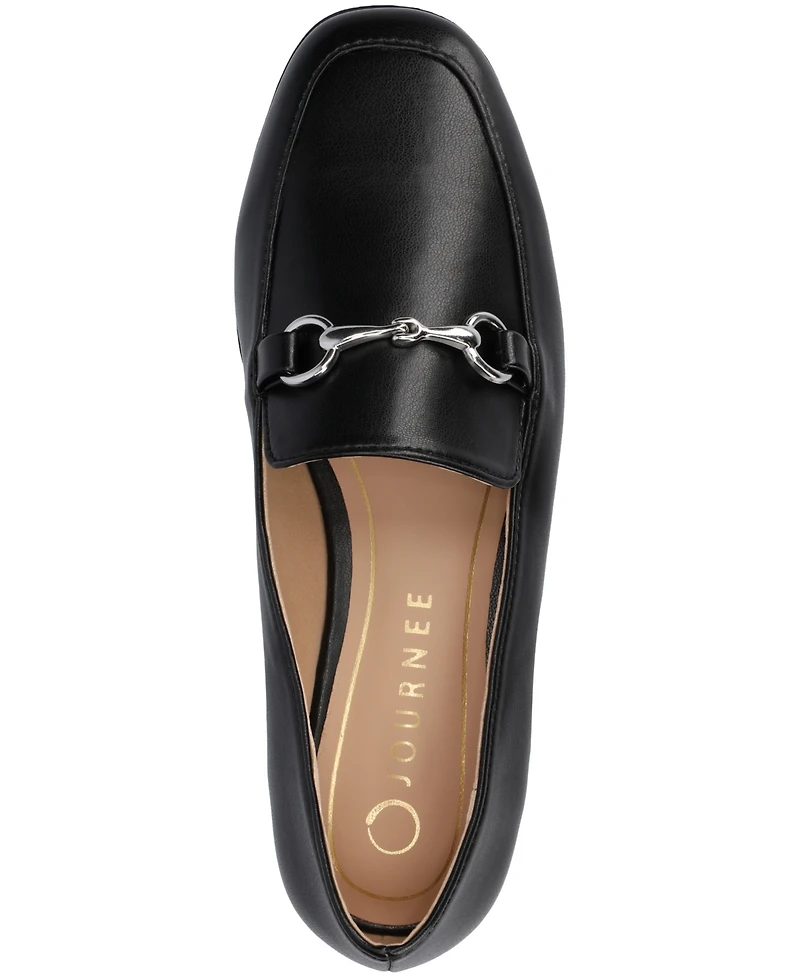 Journee Collection Women's Lacie Slide Op Tailored Loafers