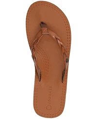 Journee Collection Tomi Braided Comfort Slip-On Flat Sandals