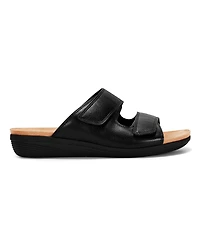 Easy Spirit Women's Bowen Double Band Low Wedge Sandals