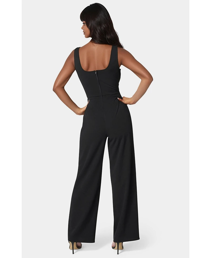 Bebe Women's Corset Jumpsuit