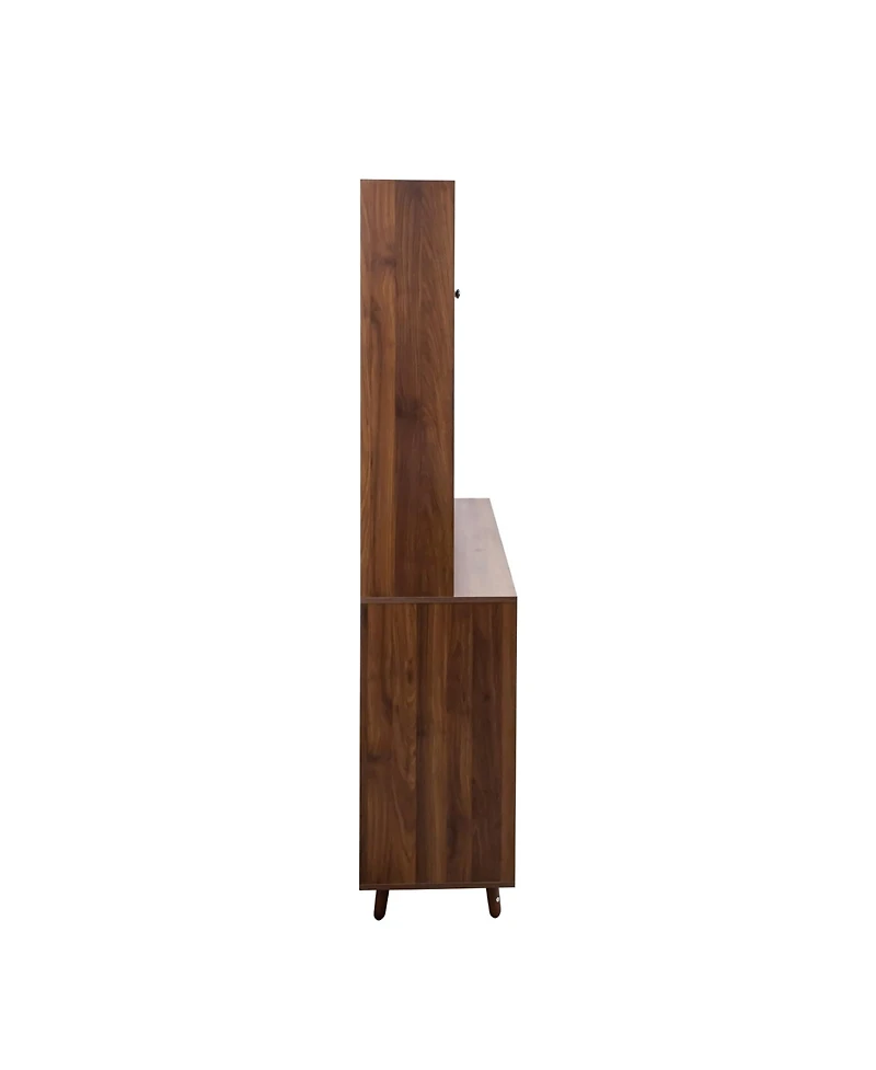 Streamdale 63" Kitchen Hutch Cabinet with Storage