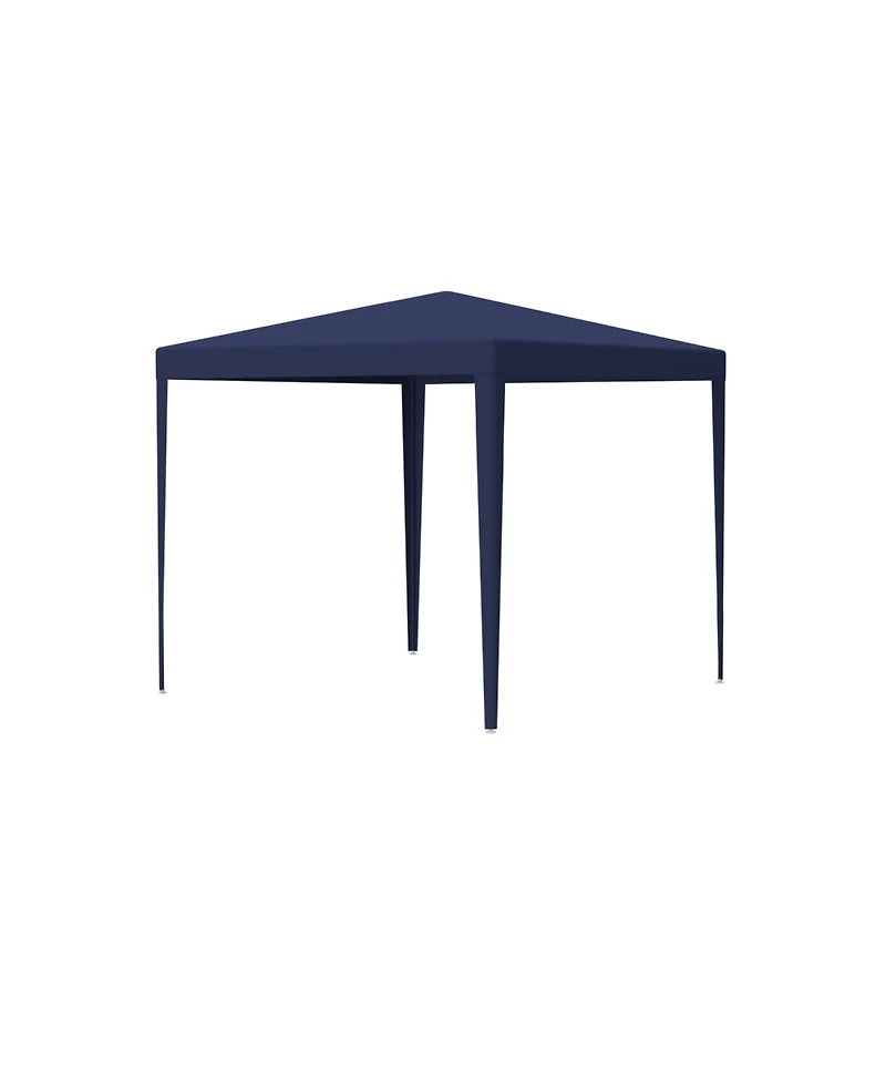 Streamdale 10'x10' Party Tent Outdoor Heavy Duty Gazebo Wedding Canopy + 4 Removable Walls, Blue