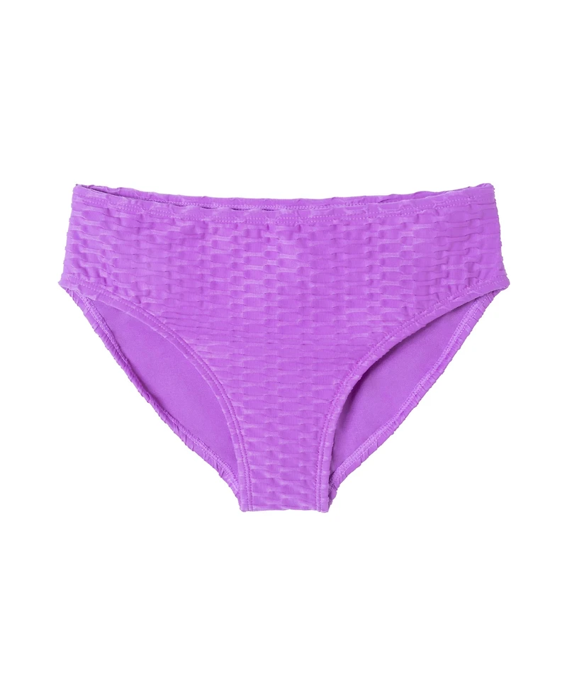 Toddler/Child Girls Purple Strappy Back Swimsuit