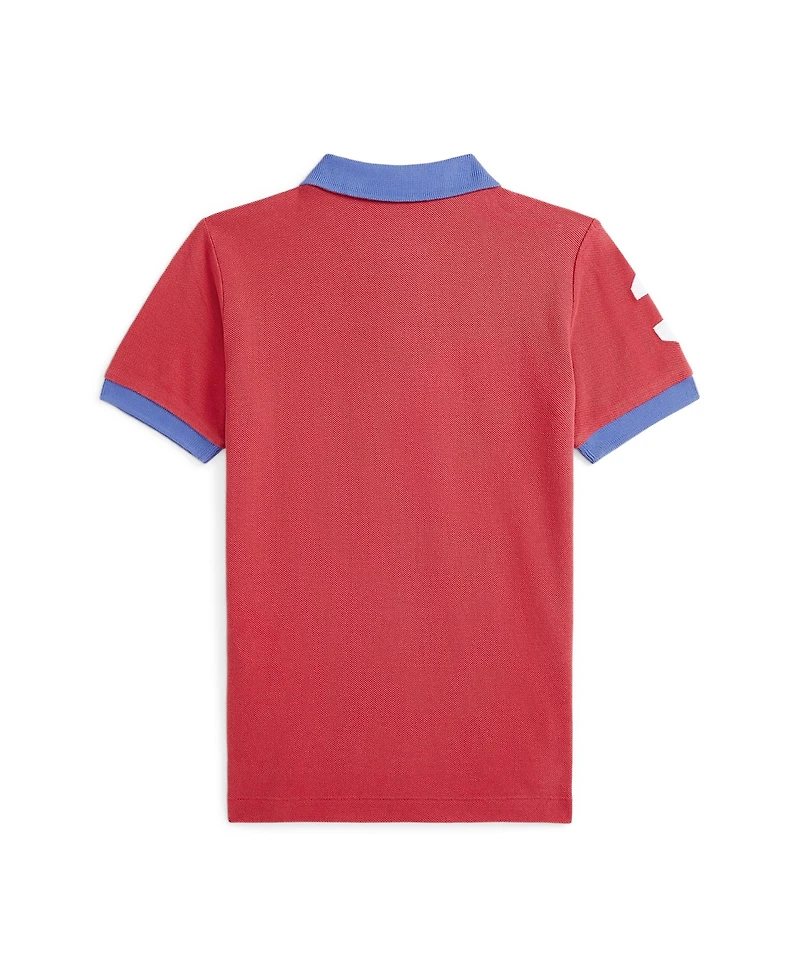 Polo Ralph Lauren Toddler and Little Boys Big Pony Mesh Polo Shirt