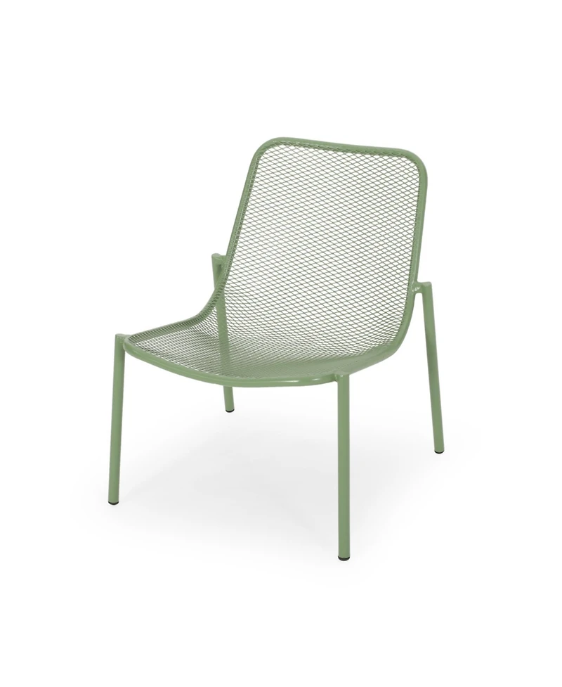 Streamdale Modern Mesh Metal Stackable Chairs Durable & Space-Saving Outdoor Seating