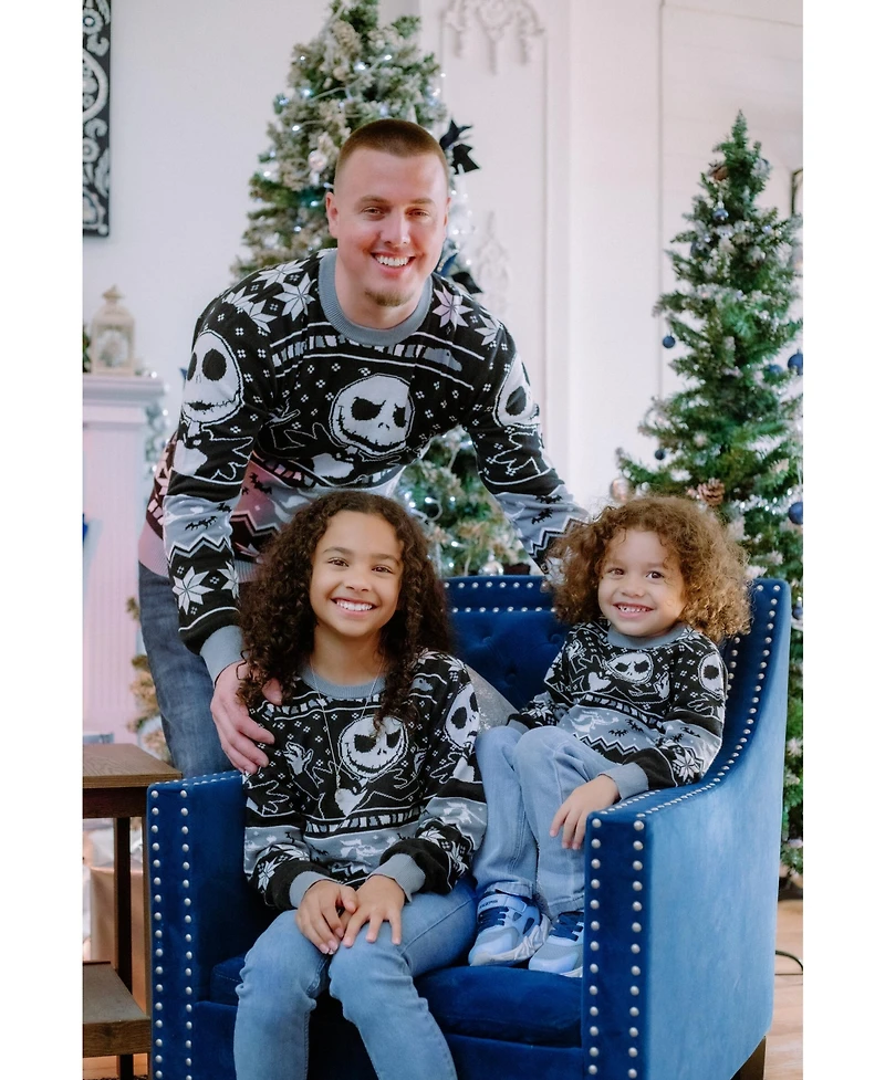 Nightmare Before Christmas Boys Disney Matching Family Long Sleeve Sweater