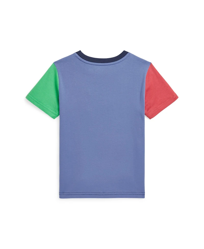 Polo Ralph Lauren Toddler and Little Boys Color-Blocked Pocket T-Shirt