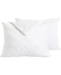 Waterguard Quilted Waterproof and Hypoallergenic Pillow Covers - Queen Size - 2 Pack