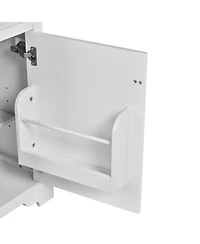 Streamdale 20-Inch Vanity Ceramic Sink, Soft-Close Door, Adjustable Shelf, Door Storage