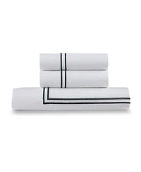 Ella Jayne Percale Satin Stitched 3-Pc. Duvet Cover Set, Twin/Twin Xl