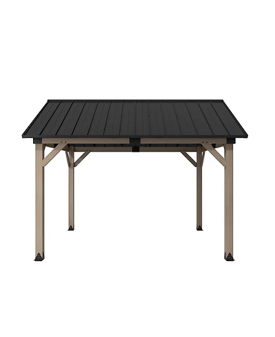 10 x 12 ft. Wood Gazebo Cedar Framed Wooden Gazebo