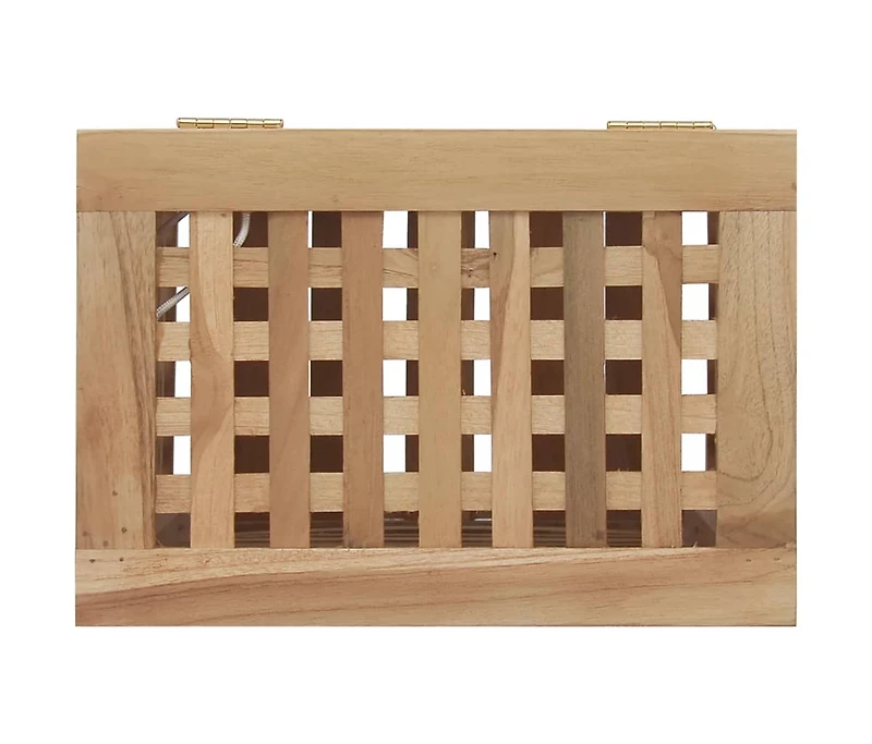 Wash Bin 13.8"x9.8"x23.6" Solid Wood Teak