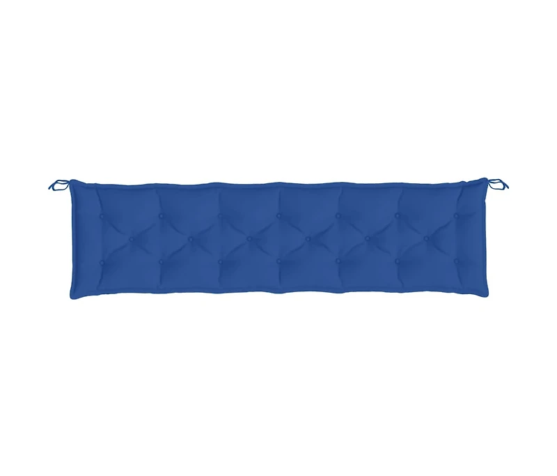 Garden Bench Cushions 2 pcs Blue 78.7"x19.7"x2.8" Oxford Fabric
