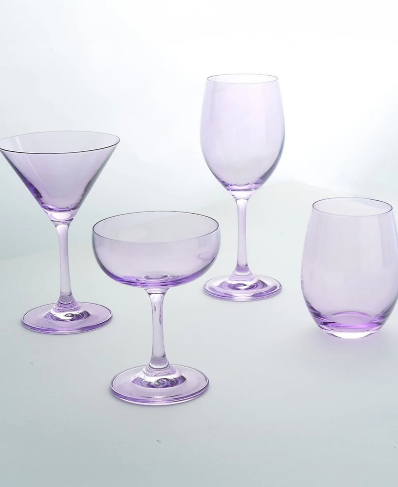 Godinger Veneto White Wine Glasses, Set of 4