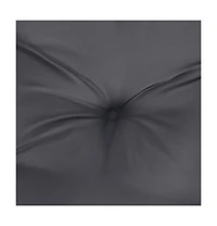 Chair Cushions pcs Anthracite 19.7"x19.7"x2.8" Oxford Fabric