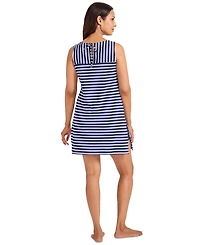 Tommy Bahama Women's Striped Mini Cover-Up Dress