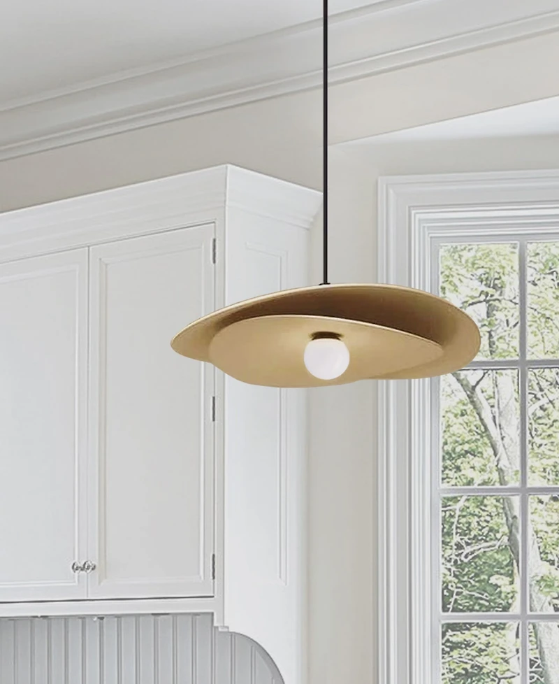 Dainolite 20" Metal Paven Led Pendant