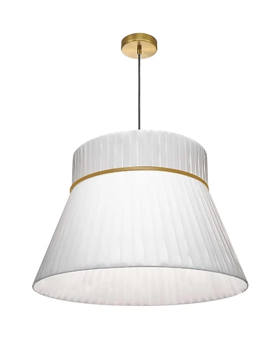 Dainolite 16" Metal Rochelle Led Pendant